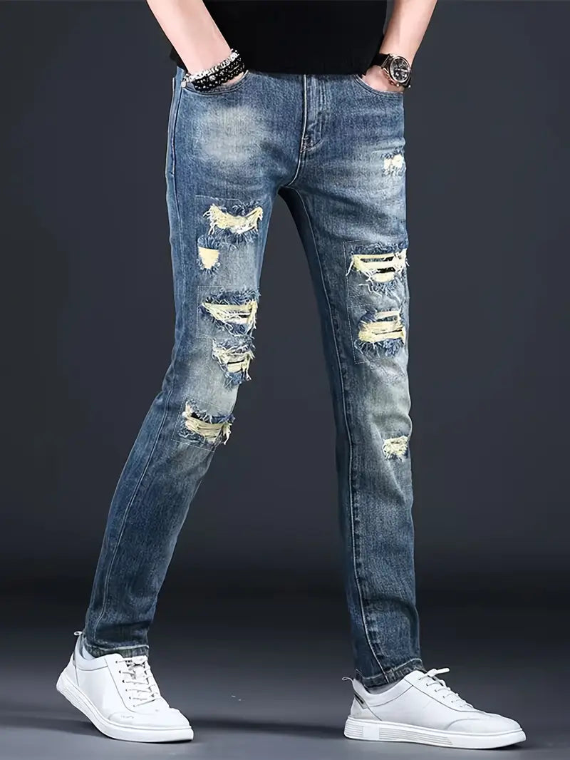 EMRE | DESTROYED DENIM JEANS