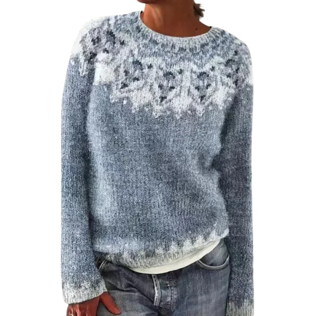 ALIYA RETRO WINTER PULLOVER