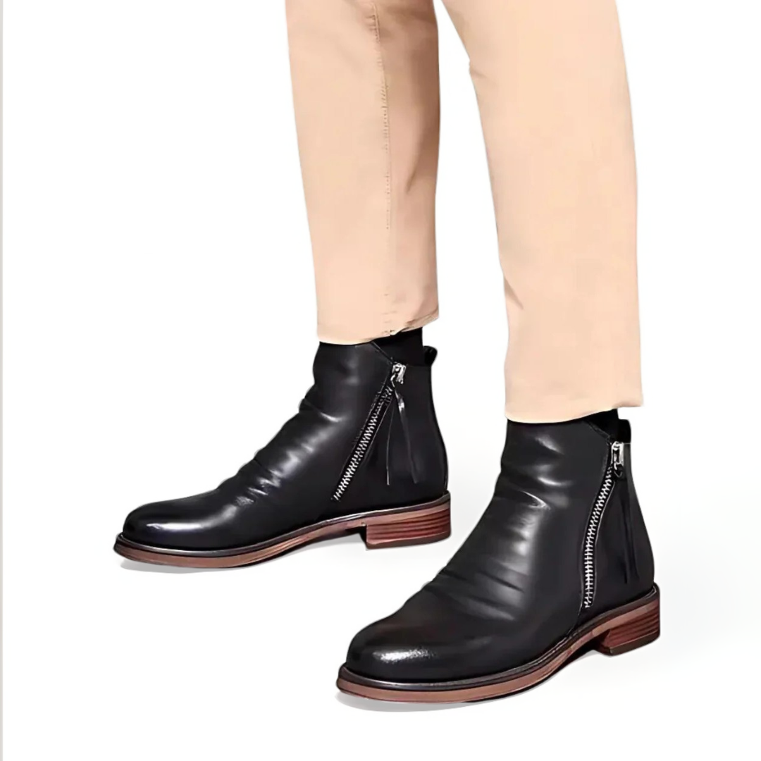 LEONARD | LEREN BOOTS