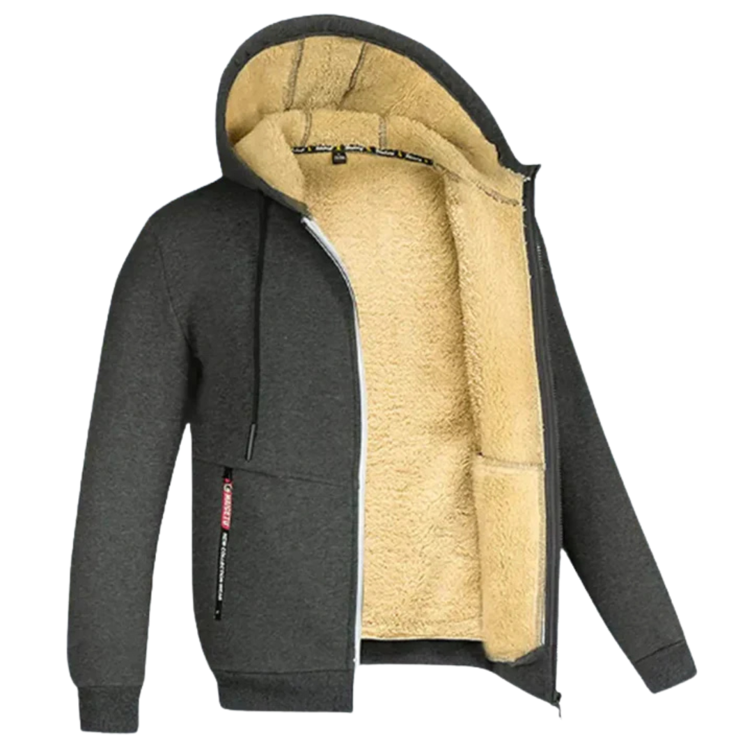 ARIAN | HEREN WINTERJAS MET CAPUCHON EN FLEECE