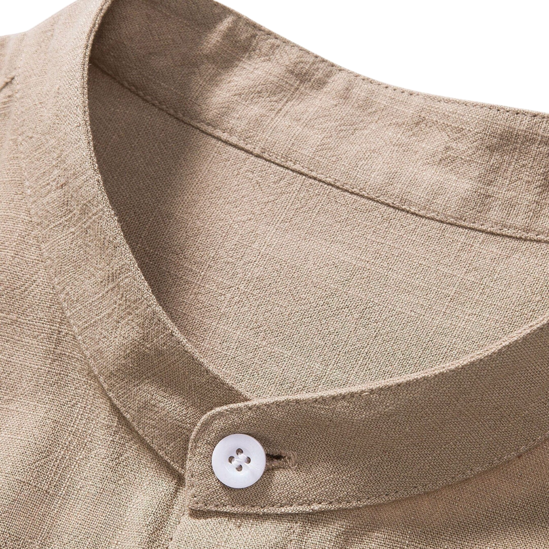 DAVID | LINEN POLO & BROEK SET