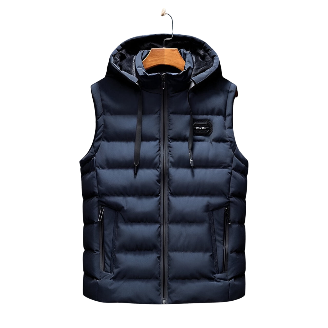 MILO | BODYWARMER MET CAPUCHON