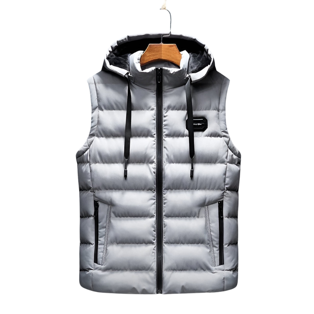 MILO | BODYWARMER MET CAPUCHON