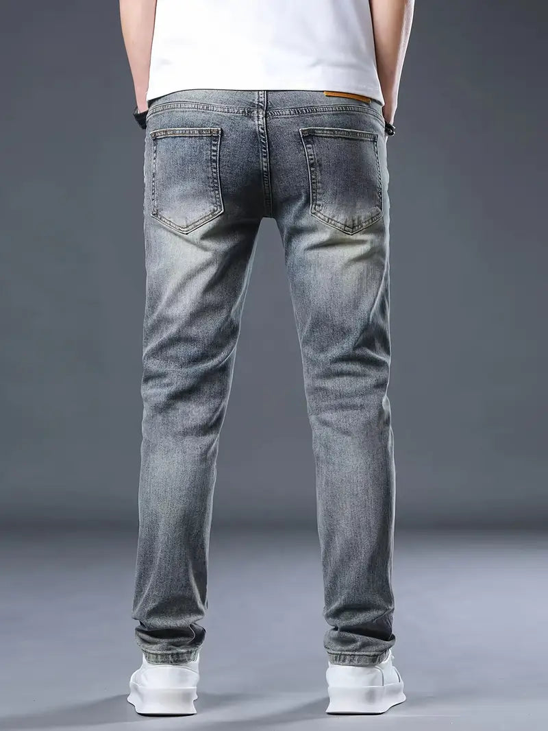 OLIVIER | URBAN DISTRESSED SLIM-FIT JEANS