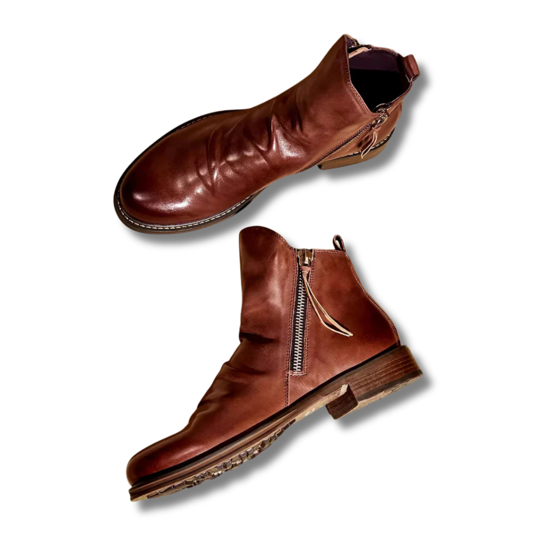 LEONARD | LEREN BOOTS