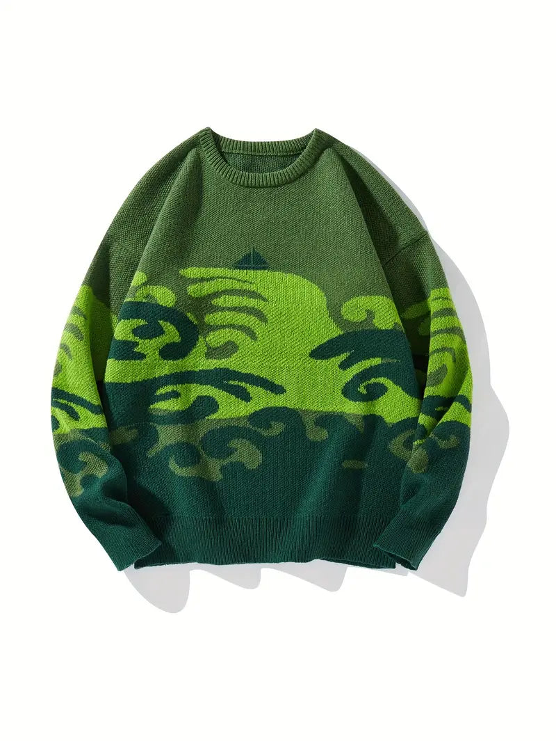 WAVE SUNSET SWEATER | BLACK FRIDAY 50% KORTING