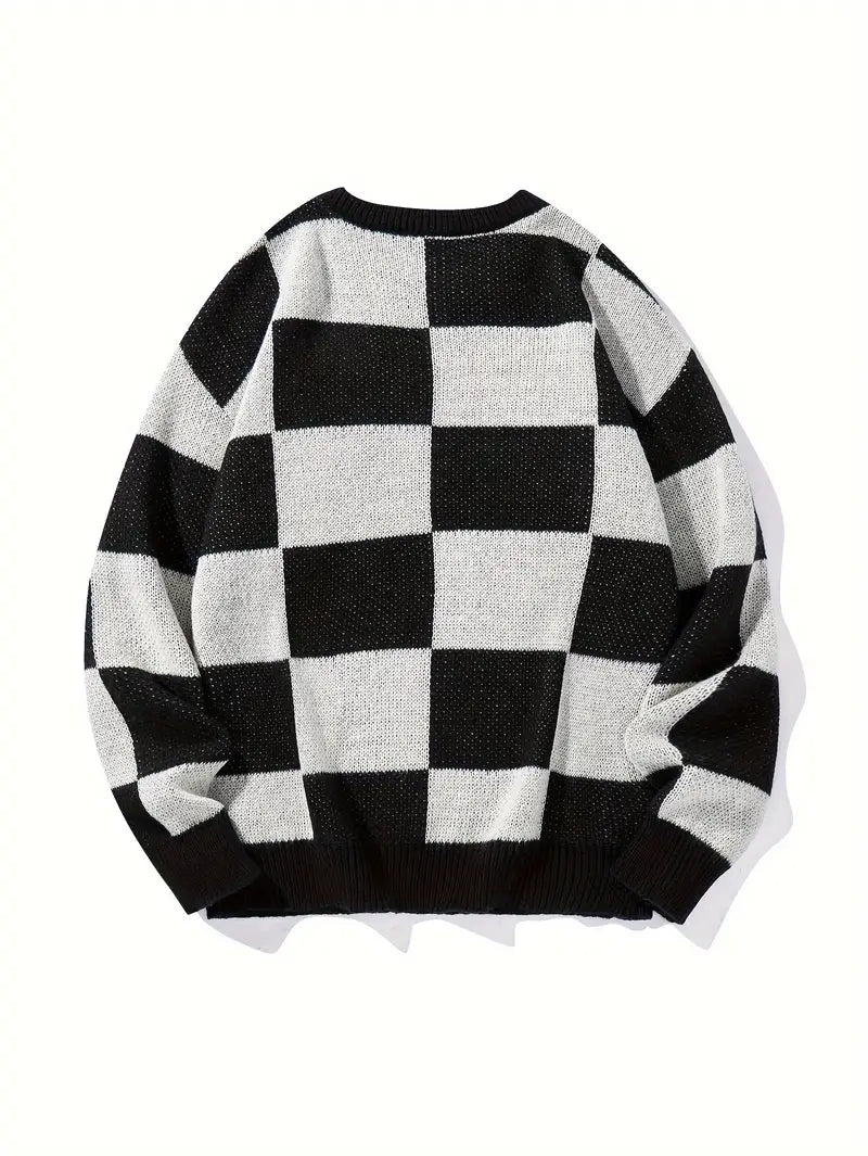 KROKODIL CHECKERBOARD TRUI | BLACK FRIDAY 50% KORTING