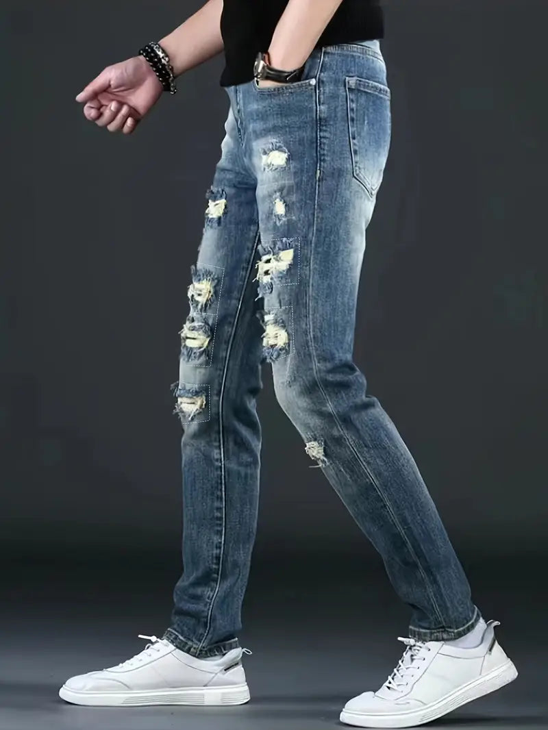 EMRE | DESTROYED DENIM JEANS