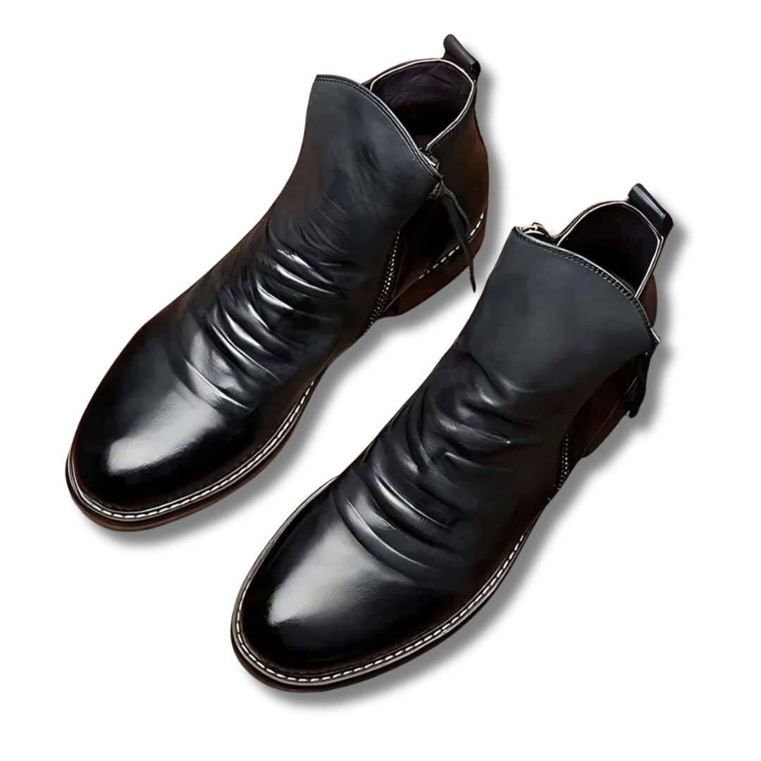 LEONARD | LEREN BOOTS