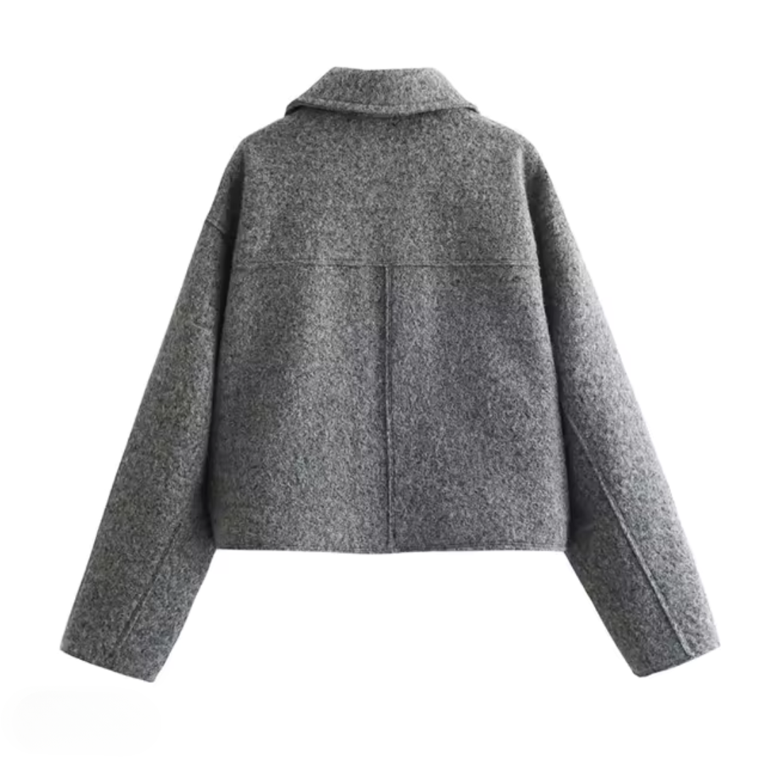 ALINE | WOOL-LOOK JAS