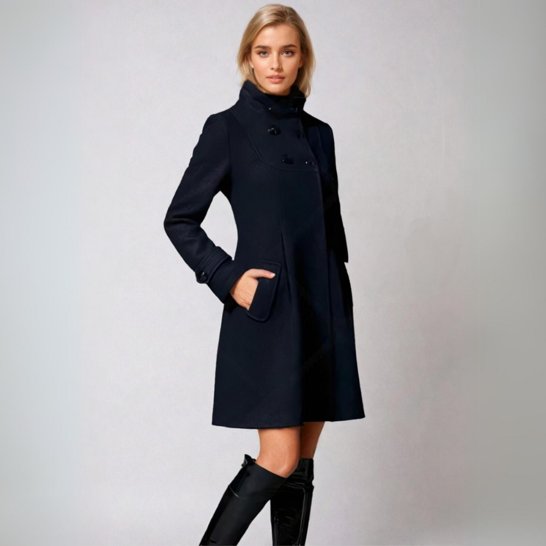 ELARA | ELEGANTE HOODED COAT