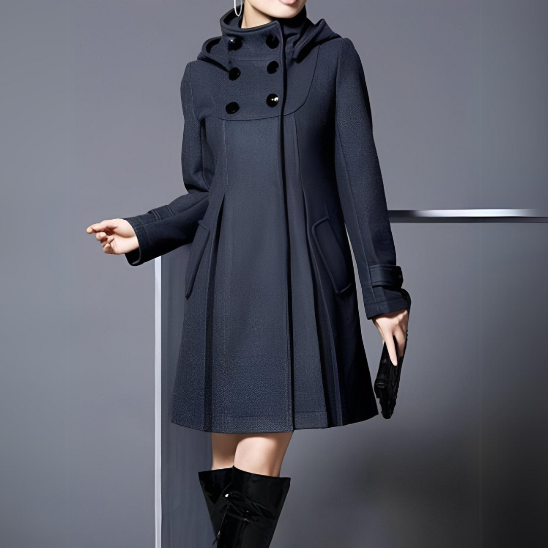 ELARA | ELEGANTE HOODED COAT