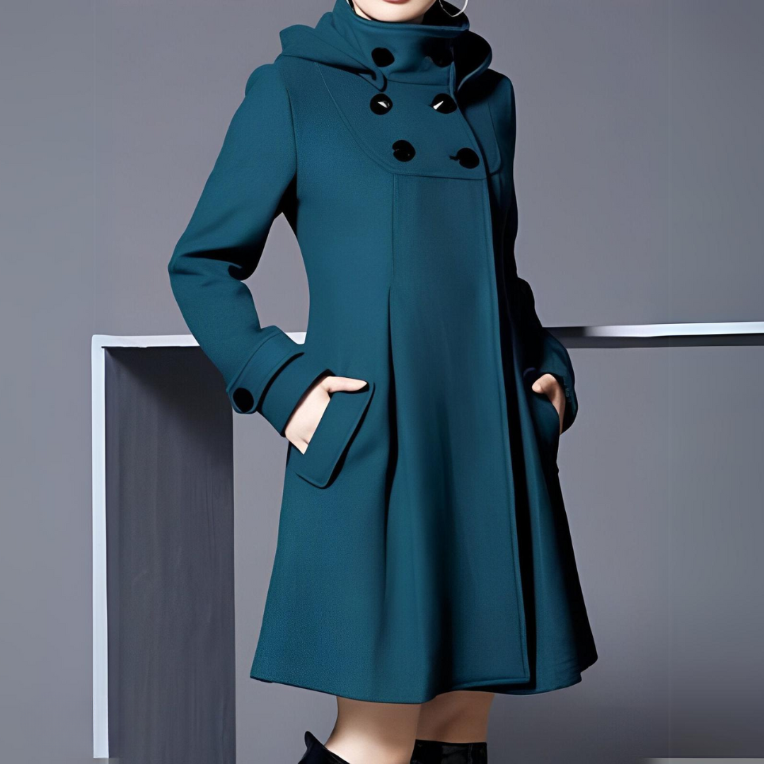 ELARA | ELEGANTE HOODED COAT