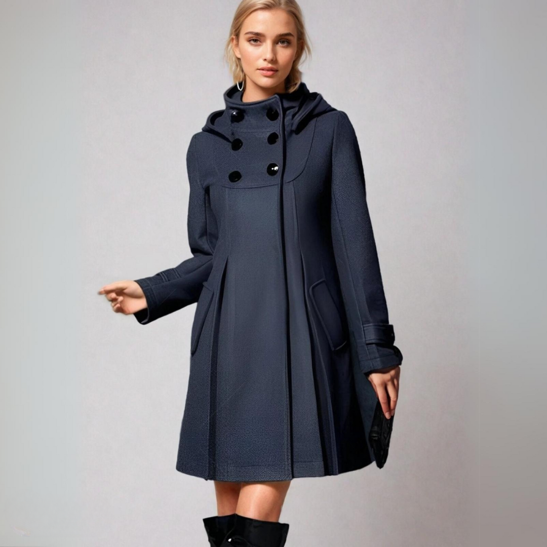 ELARA | ELEGANTE HOODED COAT