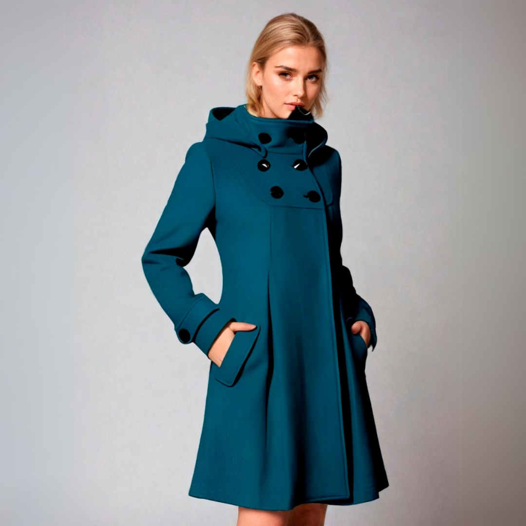 ELARA | ELEGANTE HOODED COAT