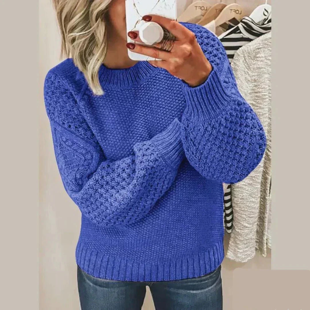 LENI | CABLE KNIT TRUI