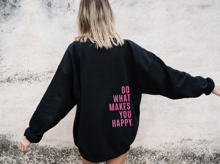 BE HAPPY | HOODIE