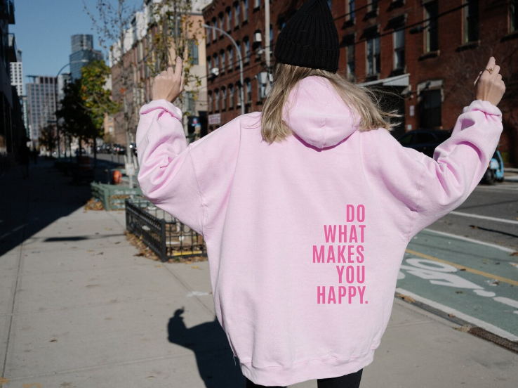 BE HAPPY | HOODIE