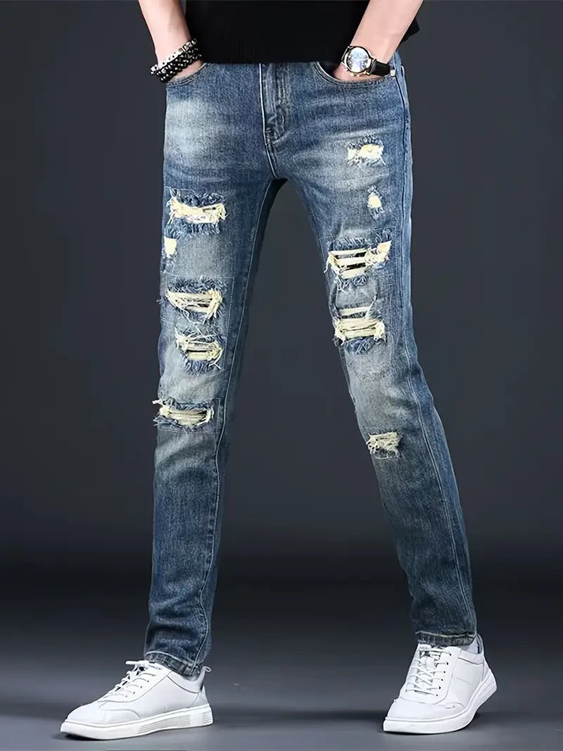 EMRE | DESTROYED DENIM JEANS