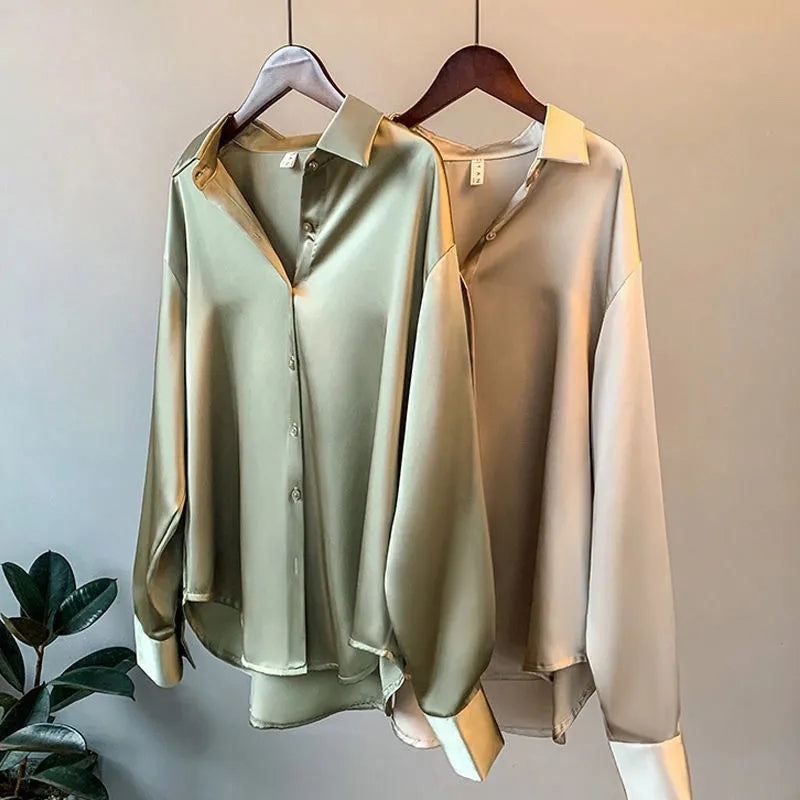 ESMEE | SATIJNEN LUXE BLOUSE